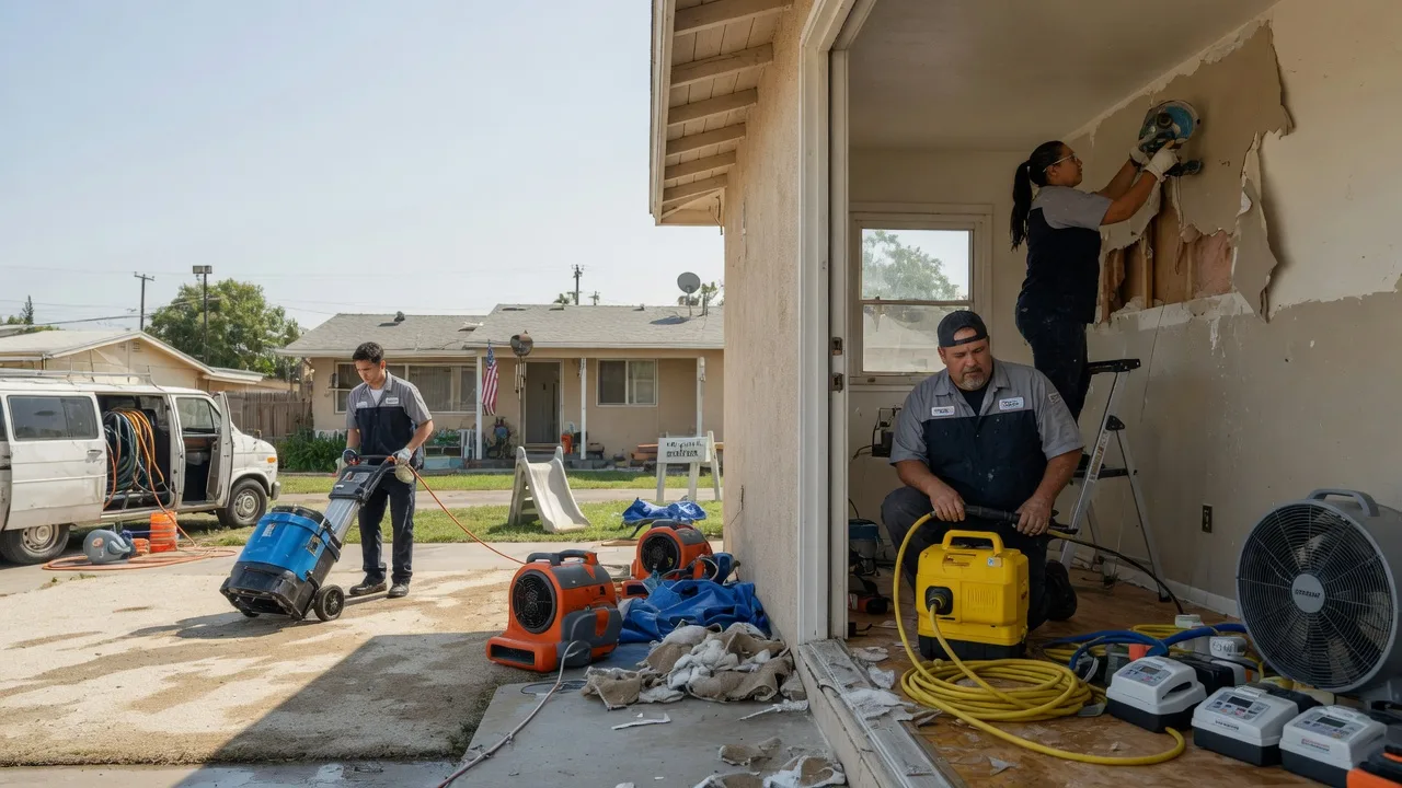 Water Damage Restoration in California, PA near me